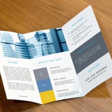 印象廣告 專業(yè)消毒劑銷(xiāo)售折頁(yè)設(shè)計(jì)，助力品牌傳播與銷(xiāo)售提升